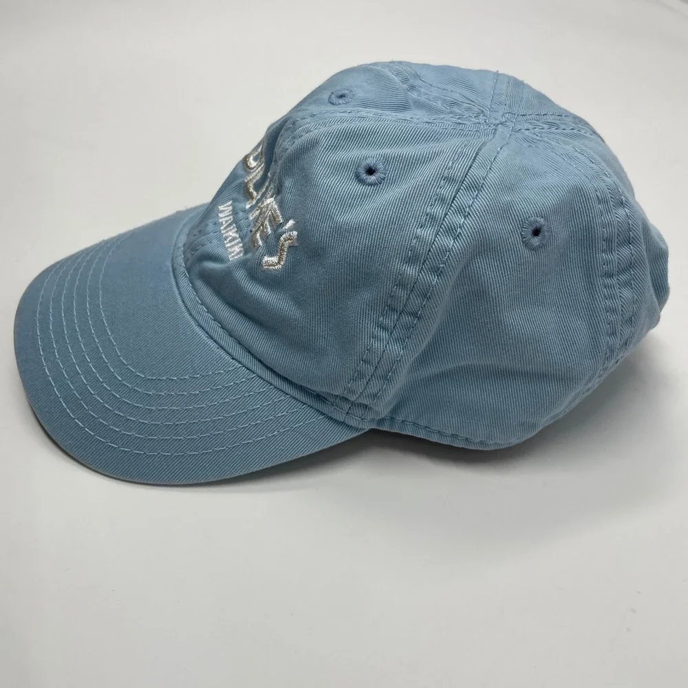 Legacy Duke's Waikiki Hawaii Baseball Cap Lt Blue Cotton Dad Hat Kids Toddler OS
